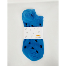 Ponožky FELICIA CROWN modré 
