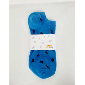Ponožky FELICIA CROWN modré 